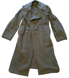WWII WW2 USMC Quartermaster's Dept. Overcoat! Dated 1940 41!
