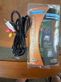 Sega Dreamcast S-VIDEO & AV CABLES - Brand New UNUSED
