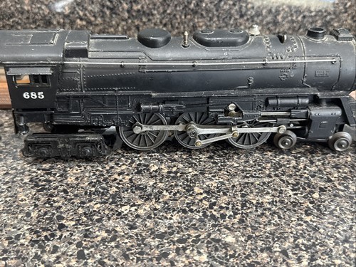 Vtg Lionel 685 Locomotive O Scale Runs Lights Hudson See Pics - Picture 6 of 13