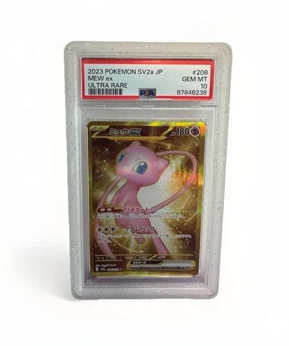 New Listing2023 POKEMON JAPANESE SV2A-POKEMON 151 ULTRA RARE #208 MEW EX PSA 10