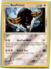 Bouffalant Uncommon SM - Burning Shadows 108/147 MP Reverse Holo