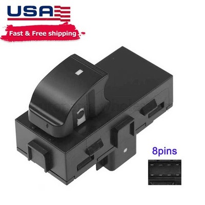 PASSENGER SIDE WINDOW POWER CONTROL SWITCH FOR 07-13 CHEVY SILVERADO GMC SIERRA