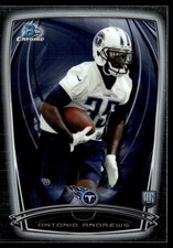 2014 Bowman Chrome Antonio Andrews Rookie Tennessee Titans #181