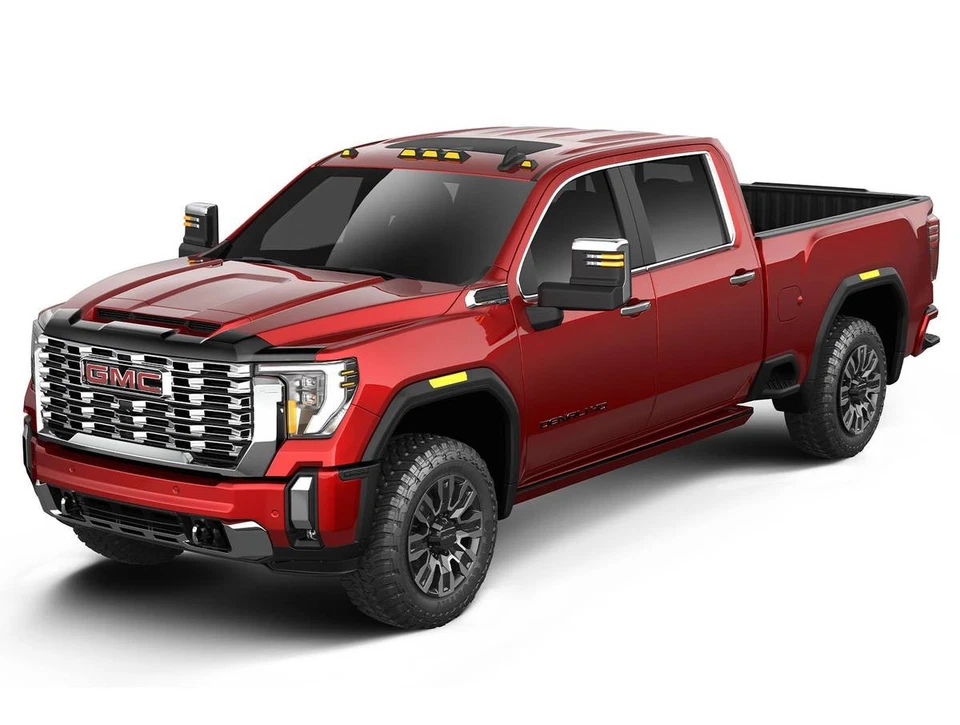 Husky Aeroskinfile Hood Protector Fits 2024-2025 GMC Sierra 2500/3500 HD Smoke - Изображение 3 из 4