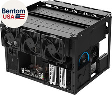 24 4 HDD Open Air PC Case DIY Test Bench Frame with 3.5 Inch Hard Drive Holders