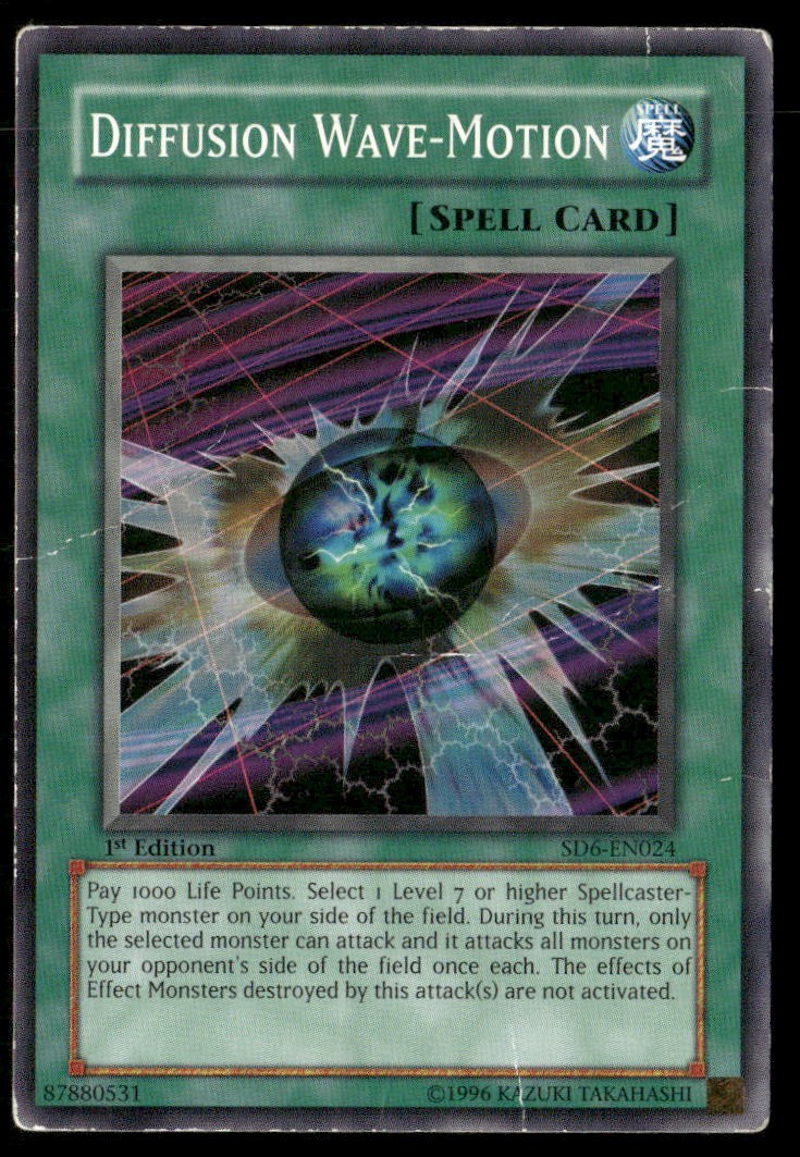 Diffusion Wave-Motion Structure Deck: Spellcaster's Judgment SD6-EN024 DMG