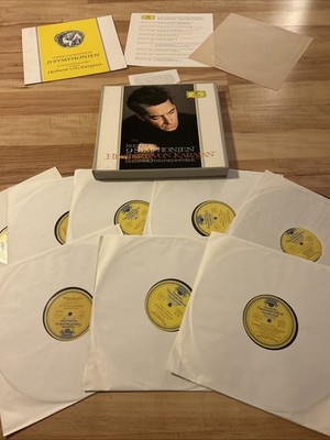 8LP Beethoven Karajan BOX - 9 Symphonien 1962 GERMAN SKL -  STEREO - 180 gram