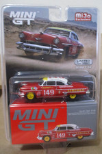 Mini GT Models 1954 Lincoln Capri Panamericana Race Car 1:64 scale Rubber Tires