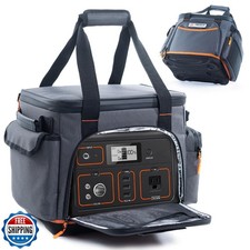 FRECOLSH Travel Carrying Case Compatible with Jackery 500, Portable Power Sta