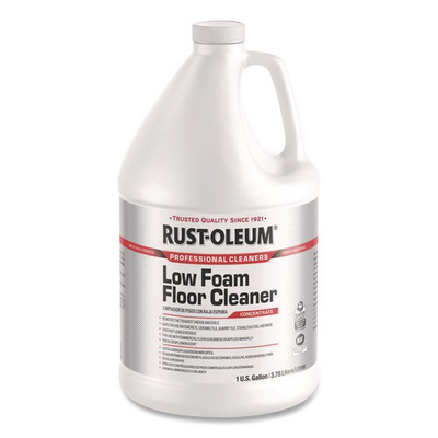 #ad Concentrated Low Foam Industrial Floor Cleaner Lemon Scent 1 gal Bottle 4 Car $120.82