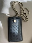 New Authentic Chanel Beauty VIP COCO Crush Phone Case Card Holder On Chain Pouch