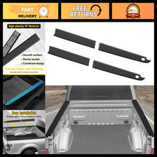 5.7ft Truck Bed Rail Caps For Dodge Ram 1500 Crew Cab - 4pcs Bed Covers With Sta 5.7ft Truck Bed Rail Caps For Dodge Ram 1500 Crew Cab - 4pcs Bed Covers With Sta