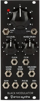 Erica Synths Black Modulator v2 Clockable LFO and S&H Eurorack Module