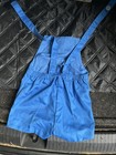 Blue Unisex Baby Toddler Overall One-Piece Shortall Cars Applique 12-18M — photo 2