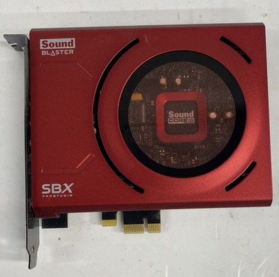 Creative Labs Sound Blaster SBX Pro Studio SB1500 PCIe Sound Card