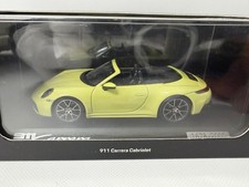 PORSCHE  911 992 2 CARRERA CABRIOLET OPEN 2024 CARTAGENA YELLO/ MINICHAMPS 1/43