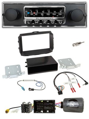 Blaupunkt Lenkrad DAB USB Bluetooth Autoradio für Alfa Giulietta 940 Facelift 20