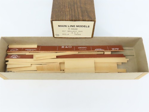 Kit de coche de lastre O 2-Rail Mainline Models OHC44 B&O Baltimore y Ohio 40' #19320 | Condition: Used
