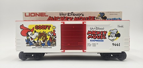 Lionel 6-9661 Walt Disney's 1977 Goofy Express Hi-Cube Box Car / TOTALMENTE NUEVO  | Zustand: New