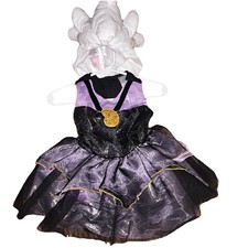NWT Baby Girls Disney Little Mermaid purple Ursula Costume 6-12 months Villain