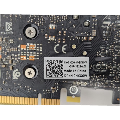 Dell NVIDIA Quadro P400 2GB GDDR5 PCIe 3.0 x16 Low profile Graphic Card 0HXX6W - Picture 4 of 4