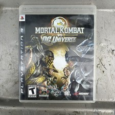 Mortal Kombat VS DC Universe PlayStation 3 PS3 Case + Game Disc 