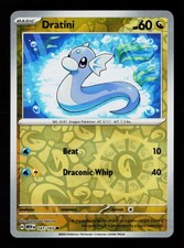 Carta Pokemon Dratini 147/165 Reverse Holofoil Scarlatto e Viola 151 -B10