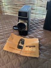 Vintage Argus Instant Load Super Eight Movie Camera Not Tested