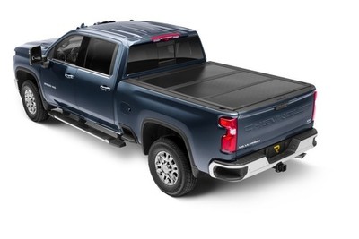 UnderCover FX11024 Hard Folding Black Semi-Gloss Textured Tonneau Cover