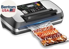 95KPA Commercial Vacuum Sealer Machine, Fully Automatic Food Sealer with Built-I