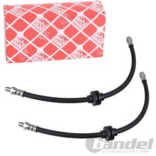 2X FEBI BILSTEIN BREMSSCHLÄUCHE VORNE BEIDSEITIG PASSEND FÜR DACIA DUSTER LOGAN