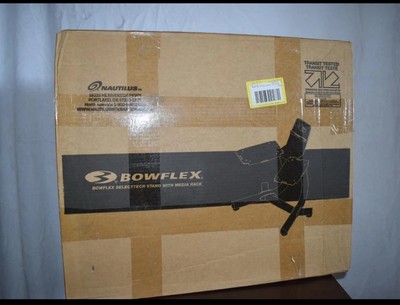 Bowflex SelectTech Dumbbell Stand with Media Rack Black 100584 NIB