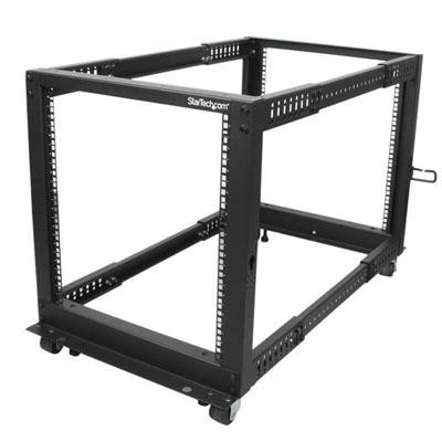 StarTech-New-4POSTRACK12U.. _ STARTECH 12U ADJUSTABLE DEPTH OPEN FRAME