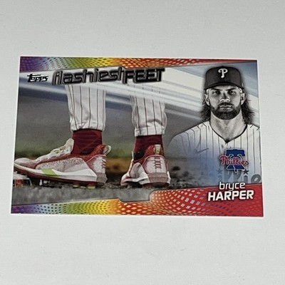 2022 Topps Flashiest Feet Bryce Harper Philadelphia Phillies #FF-2