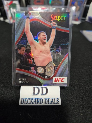 Stipe Miocic [Silver] #289 2022 Panini Select UFC card