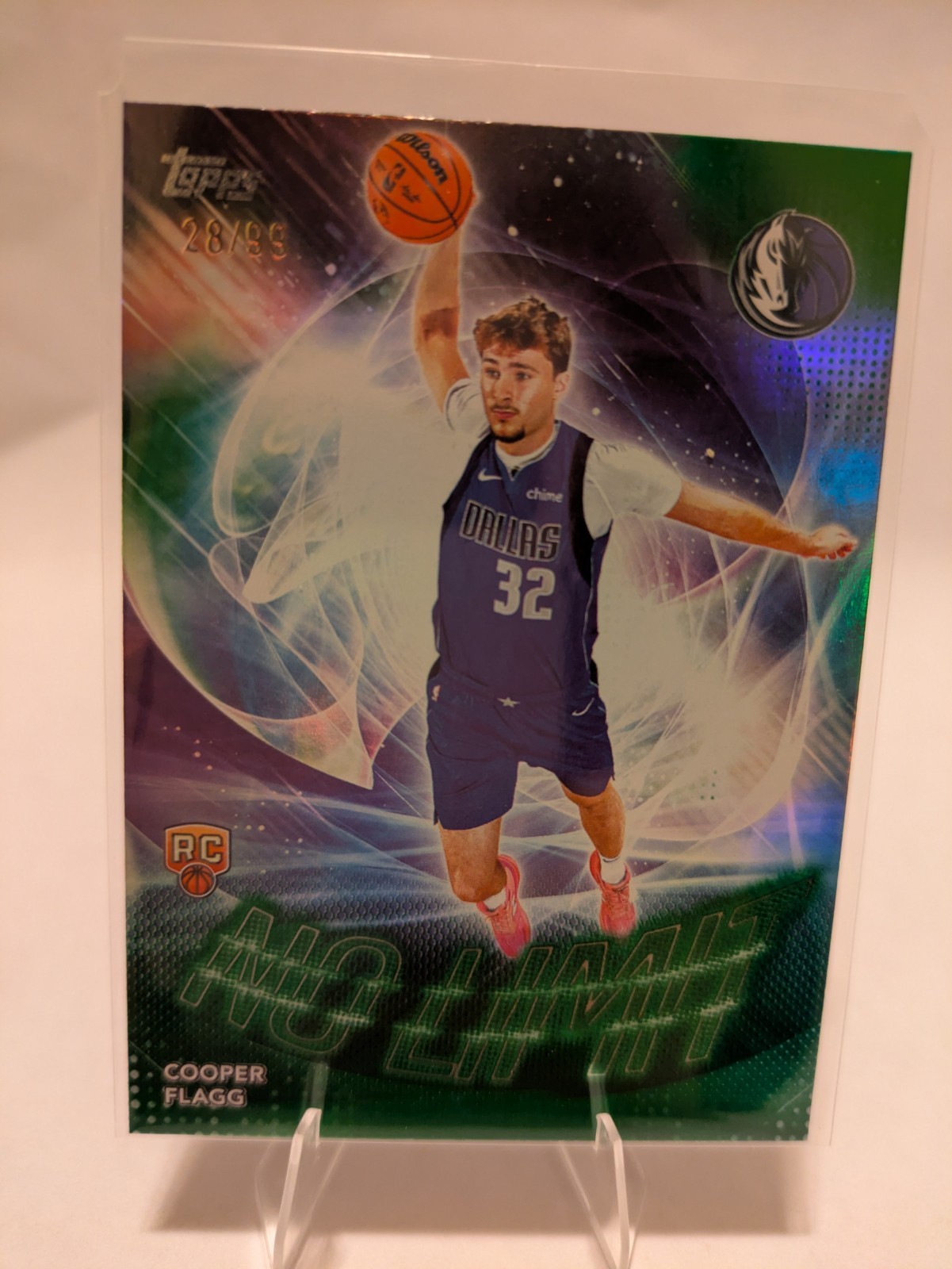 2025-2026 Topps - No Limit Cooper Flagg #NL-1  Green 28/99