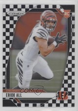 2024 Panini Prizm Rookies Black & White Checker Prizm Erick All Jr #333 3n1