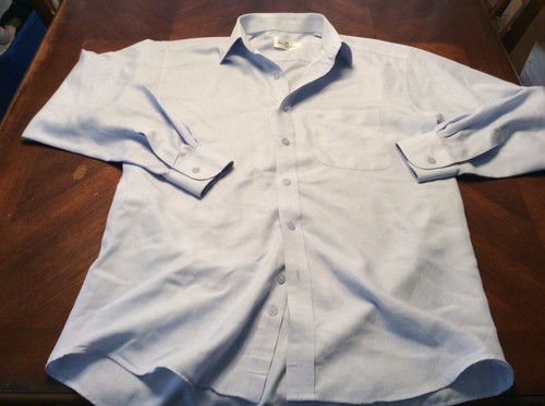 Mens Light Blue Balenciaga Button Front 