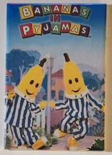 Bananas in Pyjamas Cartoon Refrigerator Magnet 2" X 3" fridge