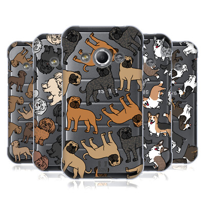 HEAD CASE DESIGNS DOG BREED PATTERNS 10 SOFT GEL CASE FOR SAMSUNG PHONES 4