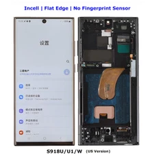 LCD Display Touch Screen Replacement Part For Samsung Galaxy S23 Ultra S918U/U/W