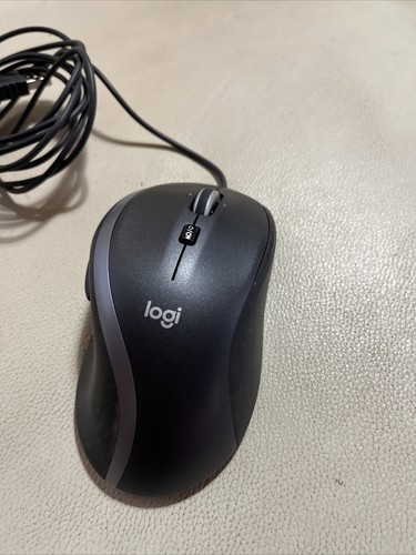 Logitech MU005 Mouse Color Black And Gray - Picture 2 of 8