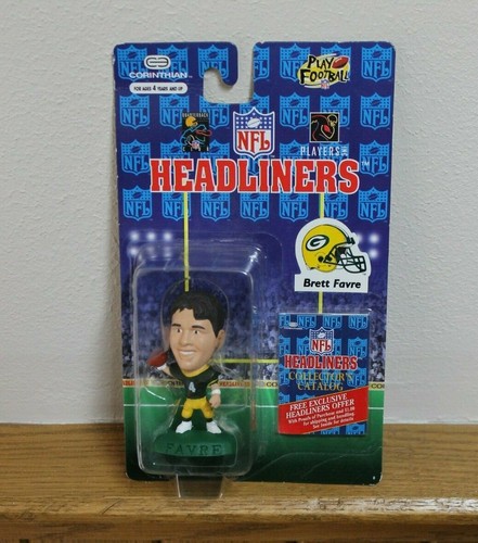 Brett Favre/Packer Set (High School bobble hd, Headliner and Pkt. Pro Helmet) - Picture 3 of 4