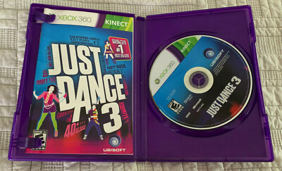JUST DANCE 3 MICROSOFT XBOX 360 2011 KATY PERRY CEE LO GREEN GWEN STEFANI DUCK