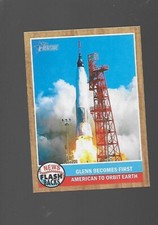 2011  Glenn Becomes First American To Orbit Earth, Topps Heritage, Flashbacks