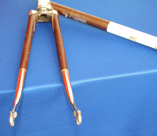 ATALA / Italy Hand Made 27' Road Racing Bike Frame Fork for Project 10 Speed - Picture 7 of 12