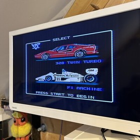 JEU NINTENDO NES RAD RACER   FRA LOOSE TESTE / FONCTIONNE BON &Eacute;TAT