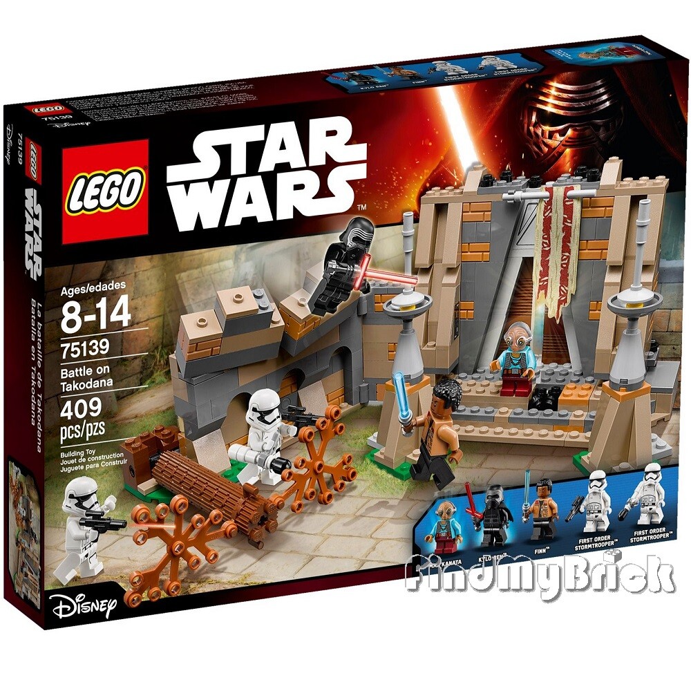 Lego Star Wars 75139 Battle on Takodana Kylo Ren Maz Kanata Finn