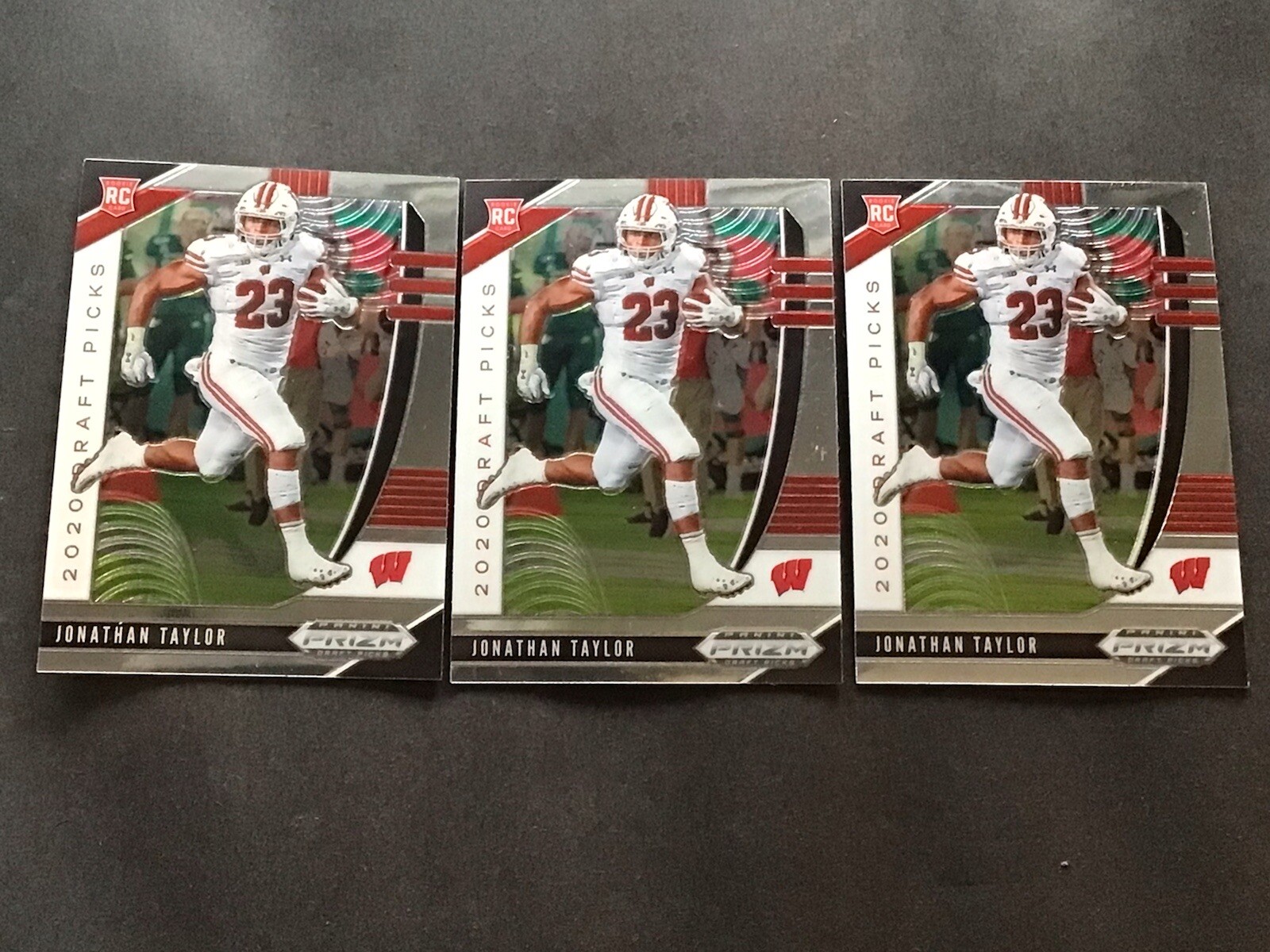 Jonathan Taylor #106 2020 Panini Prizm Draft Picks Football Draft Picks Prizms