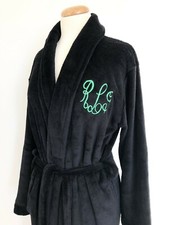 Luxury Super Soft Plush Coral Robe with FREE Personalized Monogramming